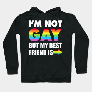 I'm Not Gay But My BestFriend Hoodie